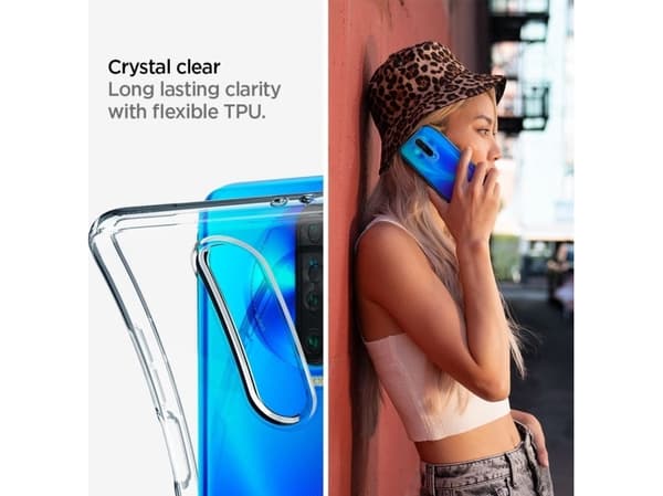Spigen nestekide Xiaomi Pocophone X2/Redmi K30 Crystal Clear ACS00698