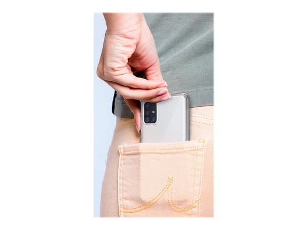 Spigen Liquid Crystal - Baksidesskydd för mobiltelefon - termoplastisk polyuretan (TPU) - CrystalClear - för Samsung Galaxy A51
