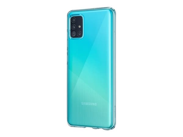 Spigen Liquid Crystal - Baksidesskydd för mobiltelefon - termoplastisk polyuretan (TPU) - CrystalClear - för Samsung Galaxy A51