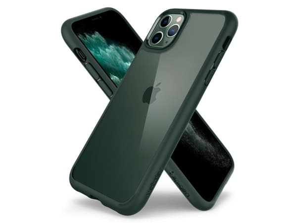 Spigen ACS00417, Suojus, Apple, iPhone 11 Pro, 16,5 cm (6.5"), Vihreä, Läpinäkyvä