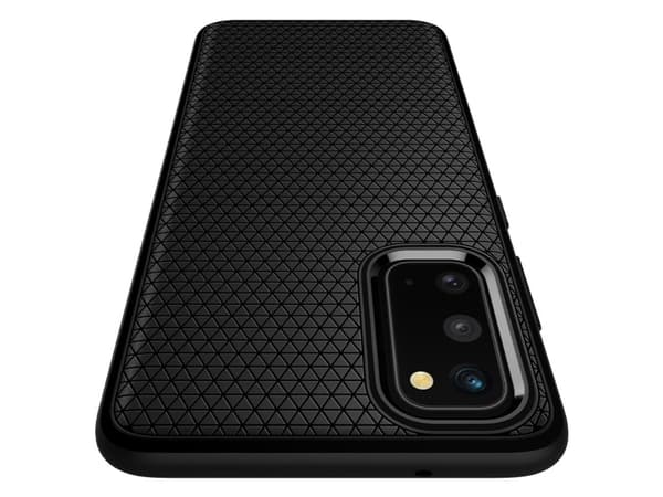 Spigen Liquid Air, Etui, Samsung, Galaxy S20, 15,8 cm (6.2"), Sort