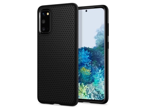 Spigen Liquid Air, Etui, Samsung, Galaxy S20, 15,8 cm (6.2"), Sort