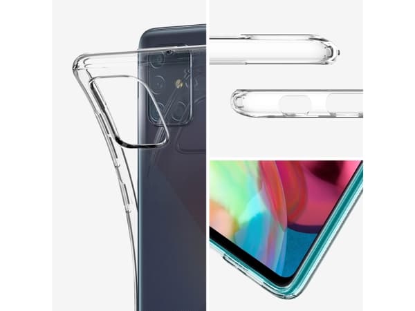 Spigen ACS00566, Suojus, Samsung, Galaxy A71, 17 cm (6.7"), Läpinäkyvä