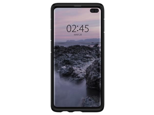 Spigen Tough Armor, Omslag, Samsung, Galaxy S10 Plus, Svart