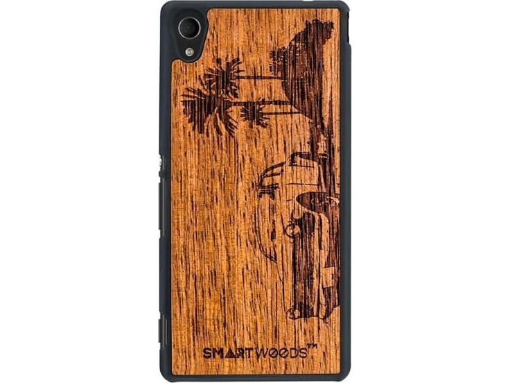 SmartWoods Case Wooden Cuba Sony Xperia M4 Aqua