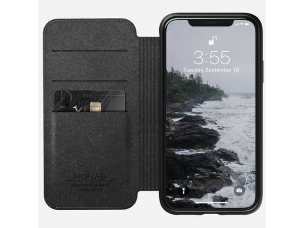 Nomad Rugged, Folio, Apple, iPhone XR, 15,5 cm (6.1"), Svart