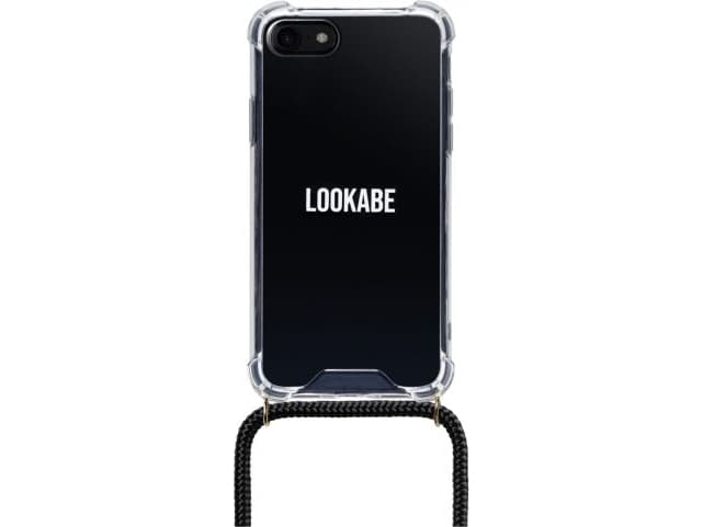 Lookabe LOOKABE Crossbody Phone Clear Case Black | iPhone 7/8