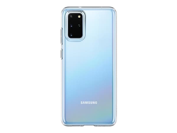Spigen Liquid Crystal - Baksidedeksel for mobiltelefon - termoplast-polyuretan (TPU) - krystallklar - for Samsung Galaxy S20+, S20+ 5G