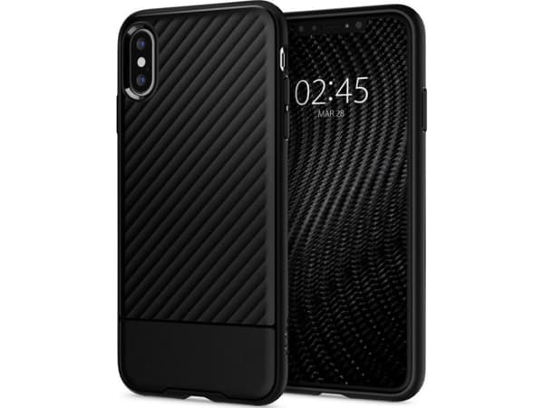 Spigen Core Armor, Suojus, Apple, iPhone 11 Pro Max, Musta