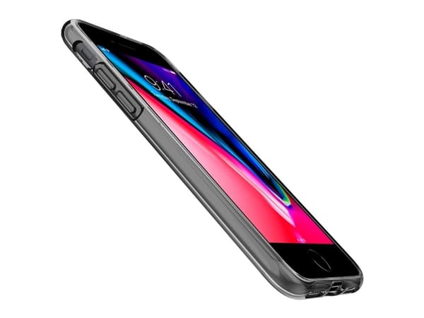 Spigen Liquid Crystal, Omslag, Apple, iPhone 7, 11,9 cm (4.7"), Silver, Translucent