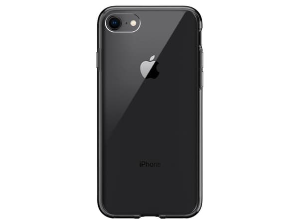 Spigen Liquid Crystal, Omslag, Apple, iPhone 7, 11,9 cm (4.7"), Silver, Translucent