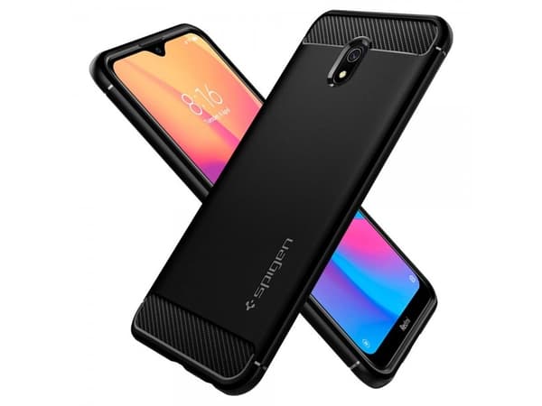 Spigen Rugged Armor, Etui, Xiaomi, Redmi 8A, 15,8 cm (6.22"), Sort