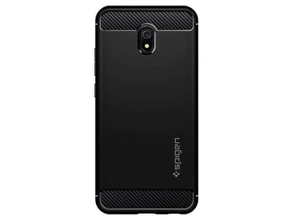 Spigen Rugged Armor, Etui, Xiaomi, Redmi 8A, 15,8 cm (6.22"), Sort