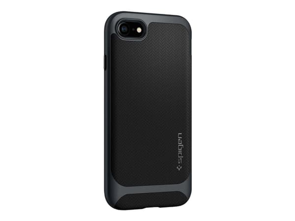 Spigen Neo Hybrid Herringbone - Baksidesskydd för mobiltelefon - polykarbonat, termoplastisk polyuretan (TPU) - metallskiffer - för Apple iPhone 7, 8