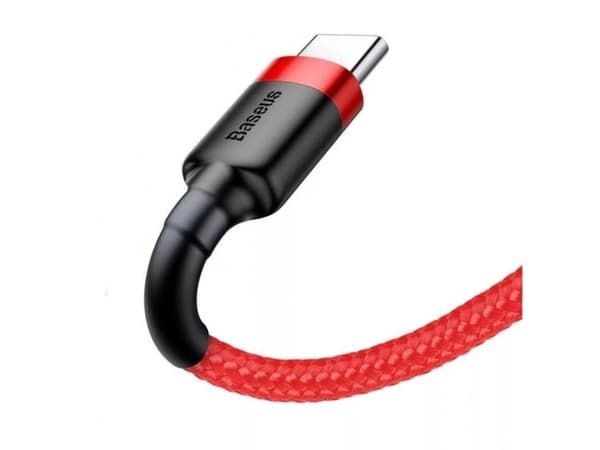 Baseus CATKLF-U09, Sort, Rød, USB A, USB C, 3 m, Hankjønn, Hankjønn