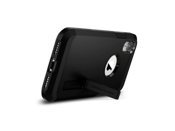 Spigen 064CS24876, Suojus, Apple, iPhone XR, Musta