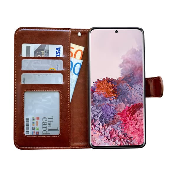 Samsung Galaxy S20 - Læder cover / Beskyttelse