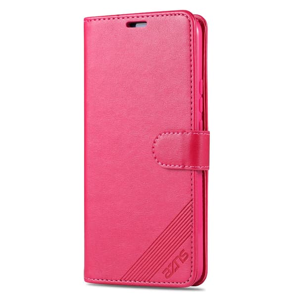 Huawei P Smart Z - Professionellt Plånboksfodral Röd