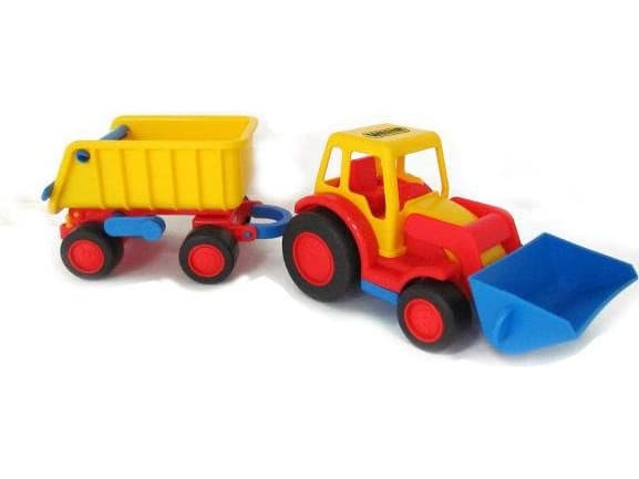 Wader Polesie Tractor loader with trailer (9623)