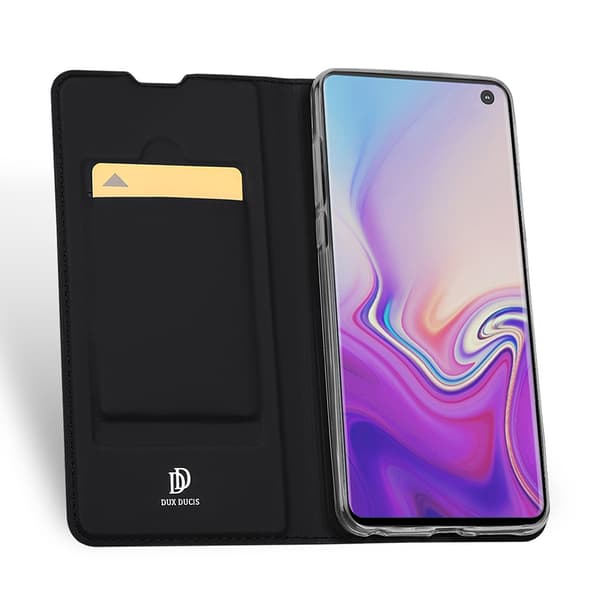 DUX DUCIS Stilrent Fodral med Kortfack - Samsung Galaxy S10 Plus