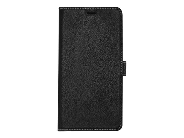 Essentials Wallet Detachable - Vikbart fodral för mobiltelefon - genuint läder - svart - för Apple iPhone 11 Pro Max