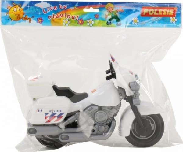 Polesie 71323 Politi motorsykkel NL i bag