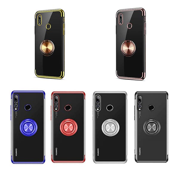 Huawei P Smart Z - Effektfullt Skal med Ringhållare