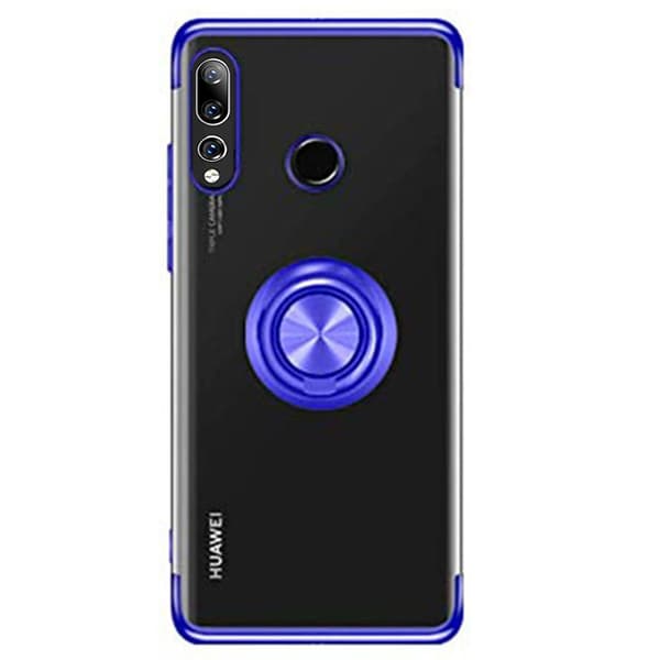 Genomtänkt Skal med Ringhållare - Huawei P Smart Z