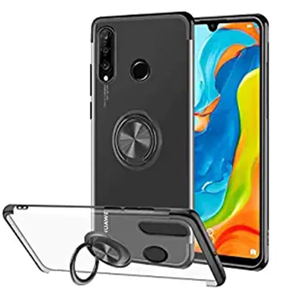 Stilrent Skal med Ringhållare - Huawei P Smart Z