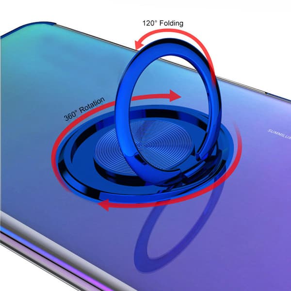 Stilrent Skal med Ringhållare - Huawei P Smart Z