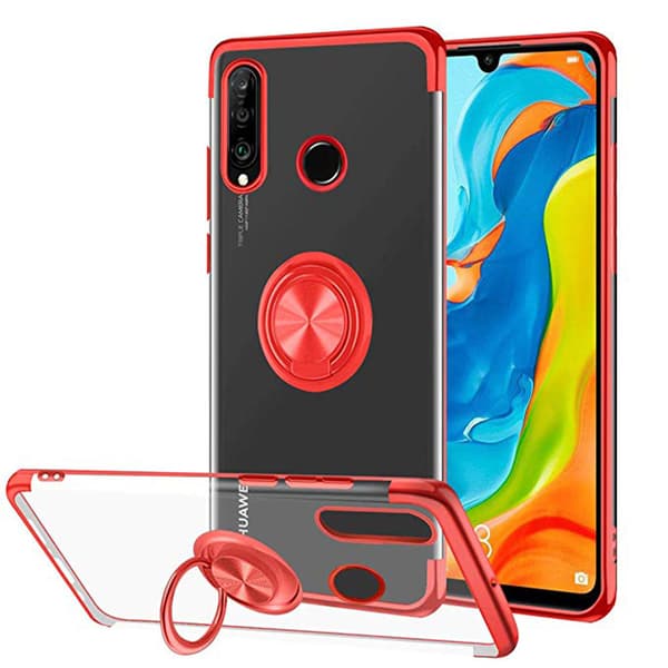 Stilrent Skal med Ringhållare - Huawei P Smart Z