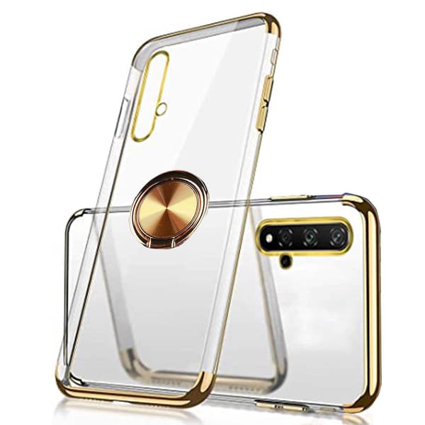Praktiskt Skal med Ringh�llare - Huawei Nova 5T