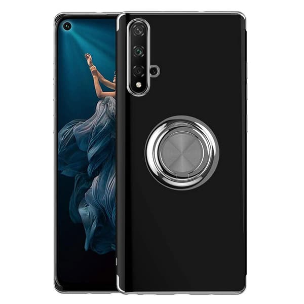 Praktiskt Skal med Ringh�llare - Huawei Nova 5T