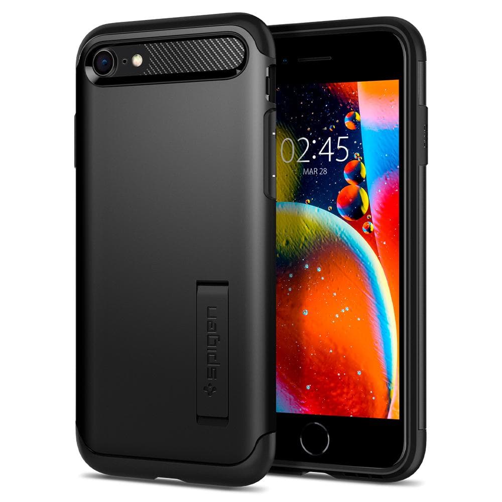 iPhone 7/8/SE 2020 Skal Slim Armor Svart