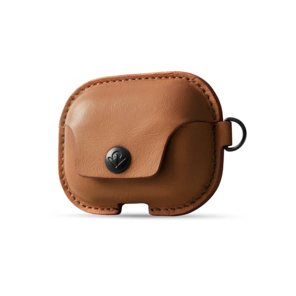 Twelve South AirSnap Pro Skal till AirPods Pro Cognac