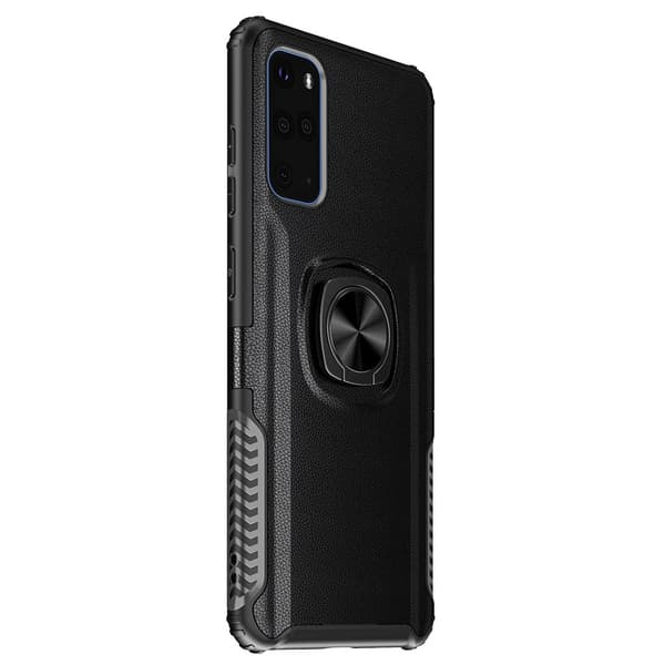 Smidigt Skal med Ringhållare - Samsung Galaxy S20 Plus