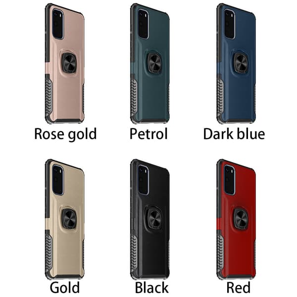 Samsung Galaxy S20 - Praktiskt Skal med Ringhållare