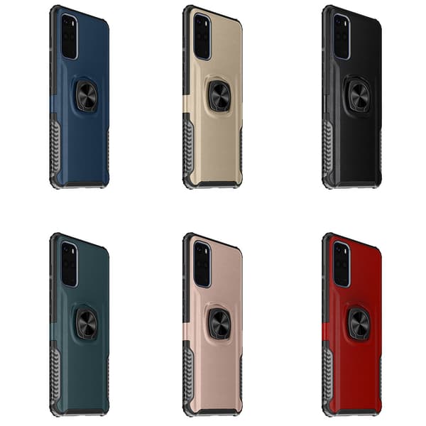 Samsung Galaxy S20 Plus - Skyddande Skal med Ringhållare