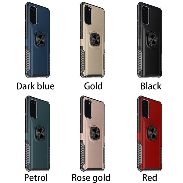 Samsung Galaxy S20 Plus - Skyddande Skal med Ringhållare