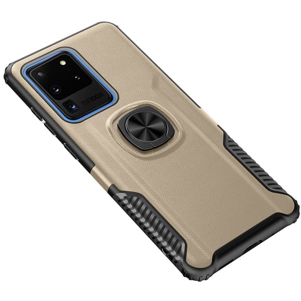 Samsung Galaxy S20 Ultra - Professionellt Skal med Ringh�llare