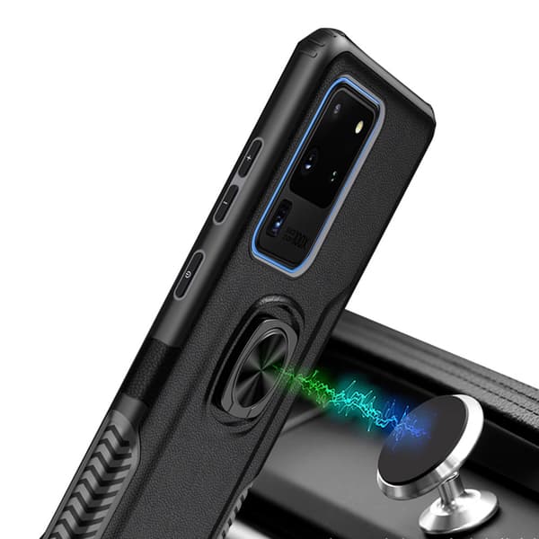 Samsung Galaxy S20 Ultra - Professionellt Skal med Ringh�llare