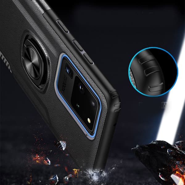 Samsung Galaxy S20 Ultra - Professionellt Skal med Ringh�llare