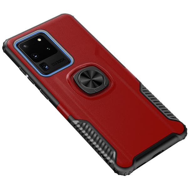 Samsung Galaxy S20 Ultra - Professionellt Skal med Ringh�llare