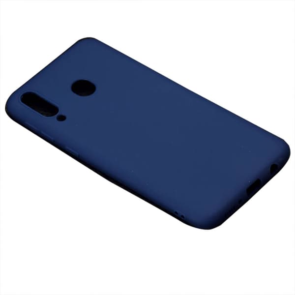 Samsung Galaxy A40 - Elegant Smart Silikonskal (NKOBEE) Mörkblå