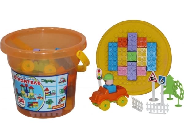 Polesie Constructor i en BUILDER-skopa, 84 e