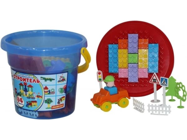 Polesie Constructor i en BUILDER-skopa, 84 e