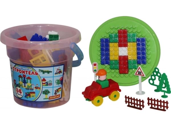 Polesie Constructor i en BUILDER-skopa, 84 e