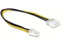 Pikkukuva 4 / 4: DeLOCK 0.3m P4/Molex 4-pin, 0,3 m, ATX (4-pin), Molex (4-pin), Musta, Keltainen