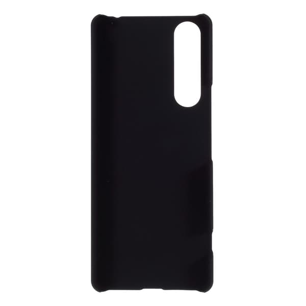 Rubberized Hard Plastic Case for Sony Xperia 10 II - Black