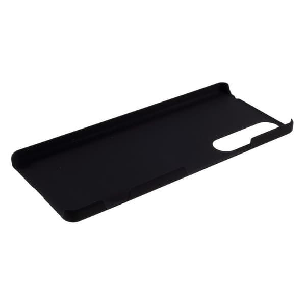 Rubberized Hard Plastic Case for Sony Xperia 10 II - Black